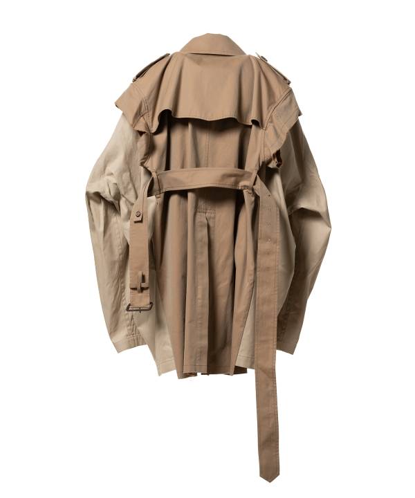 Vest Combined Balmacaan Coat