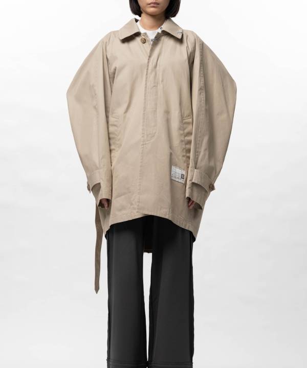 Vest Combined Balmacaan Coat