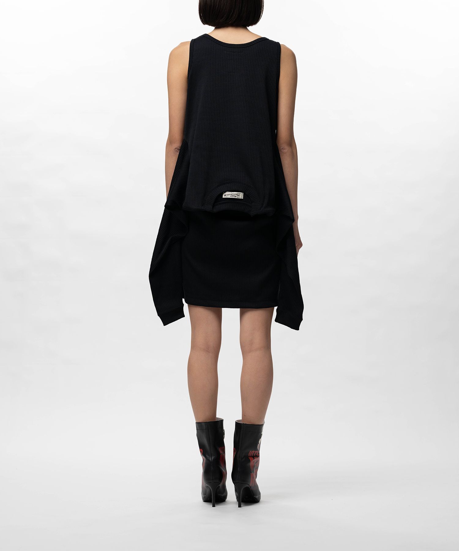 Sleeve Combined Dress