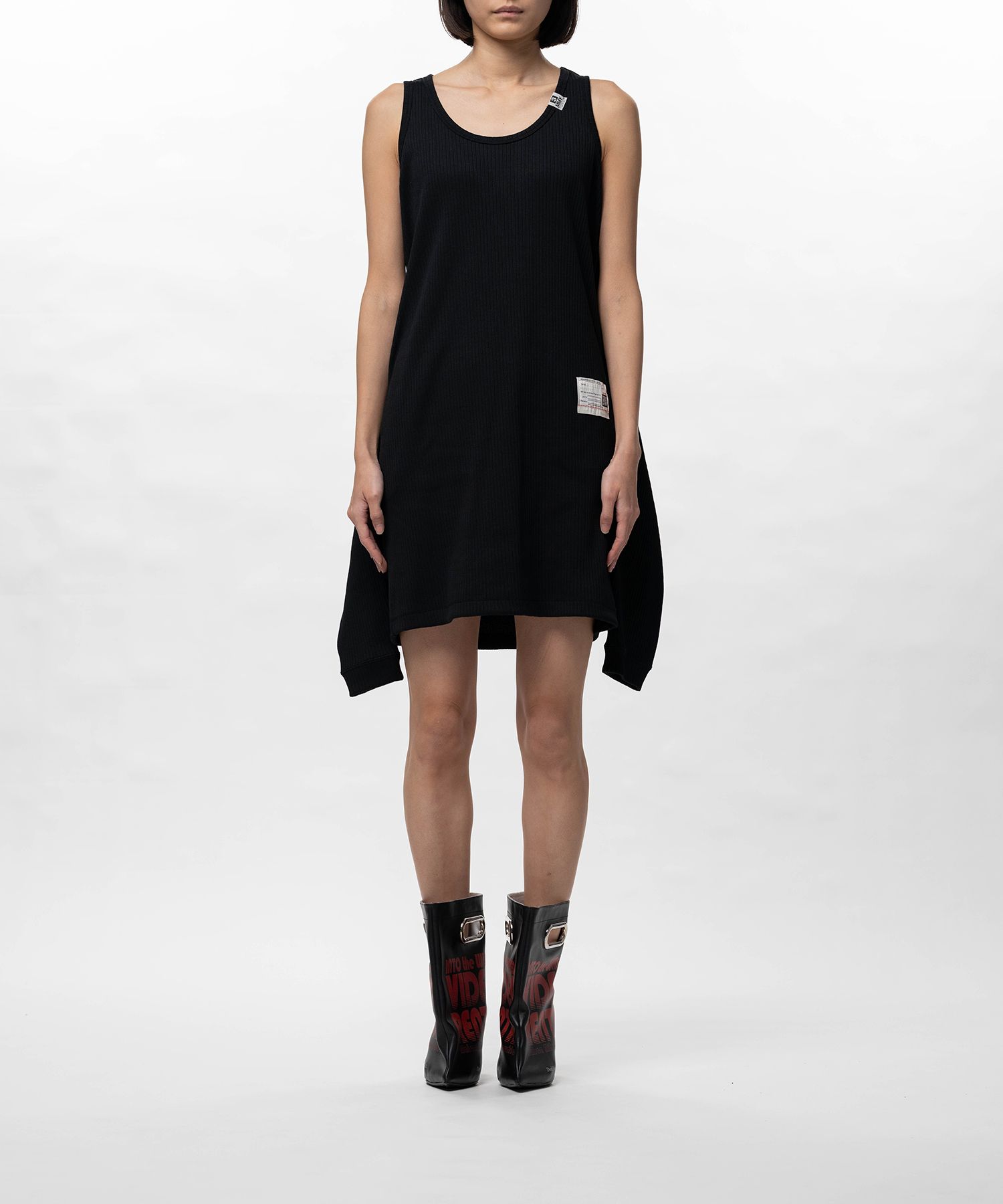 Sleeve Combined Dress