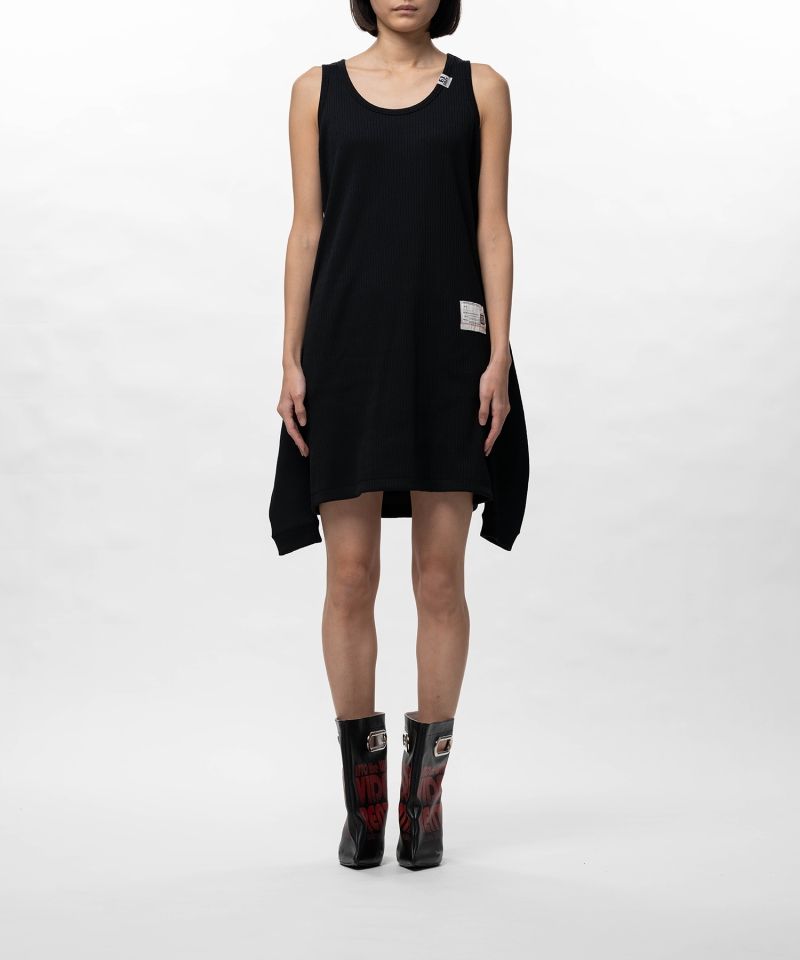 Sleeve Combined Dress