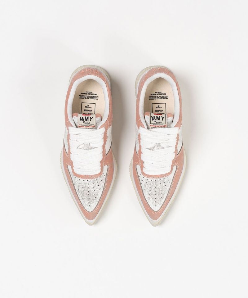 "ROSY" OG Sole Shrink Leather Low-top Sneaker