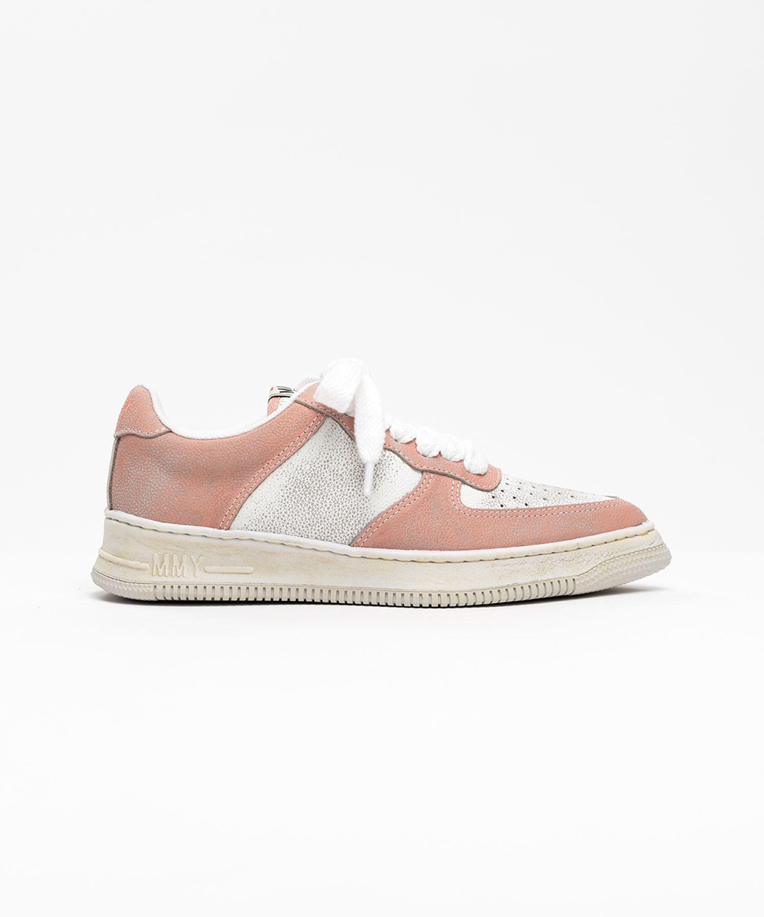 "ROSY" OG Sole Shrink Leather Low-top Sneaker