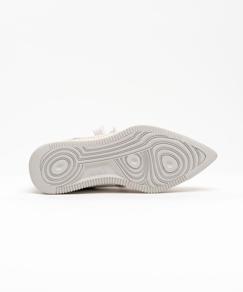 "ROSY" OG Sole Shrink Leather Low-top Sneaker