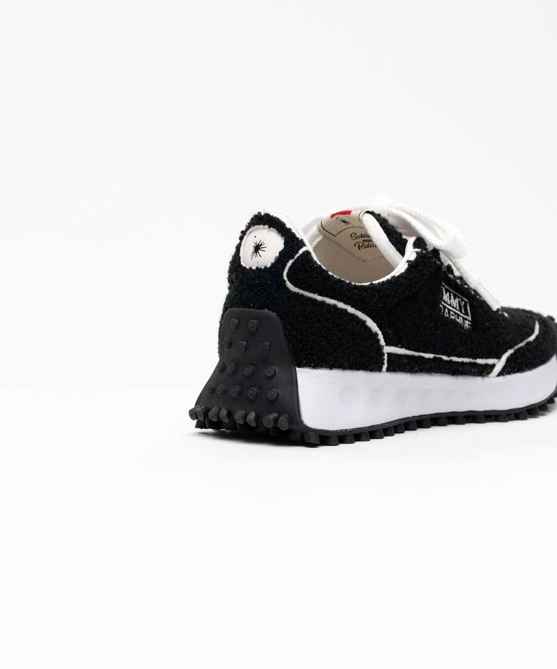 "DAPHNE" OG Sole Chenille Embroidey Canvas Low-top Sneaker