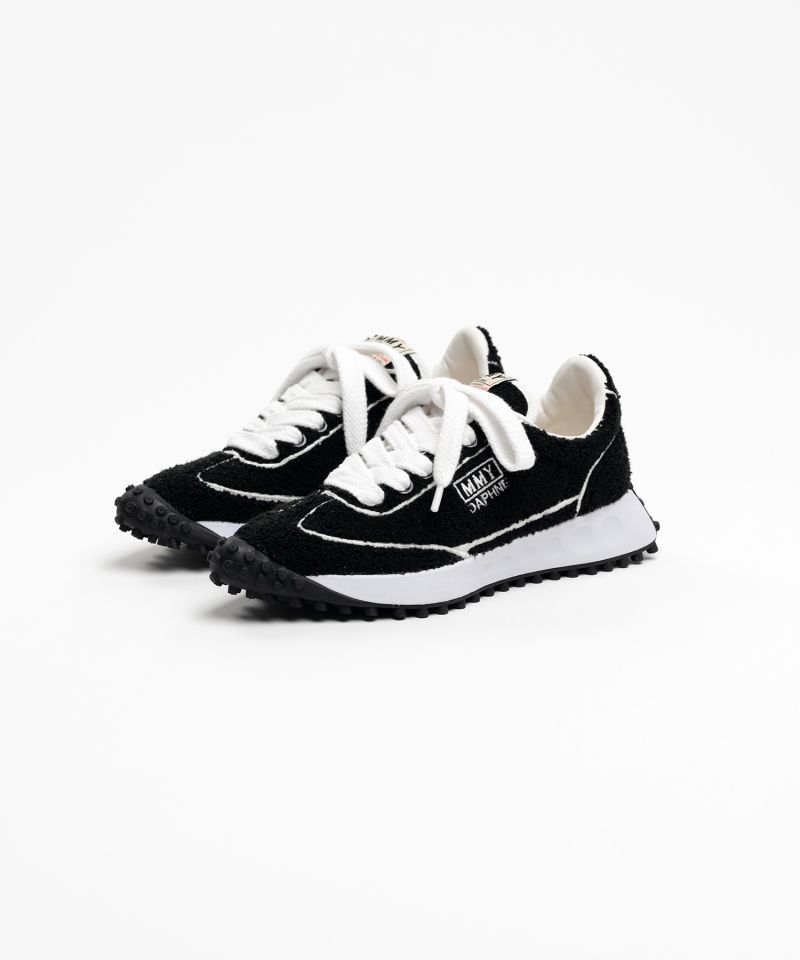 "DAPHNE" OG Sole Chenille Embroidey Canvas Low-top Sneaker