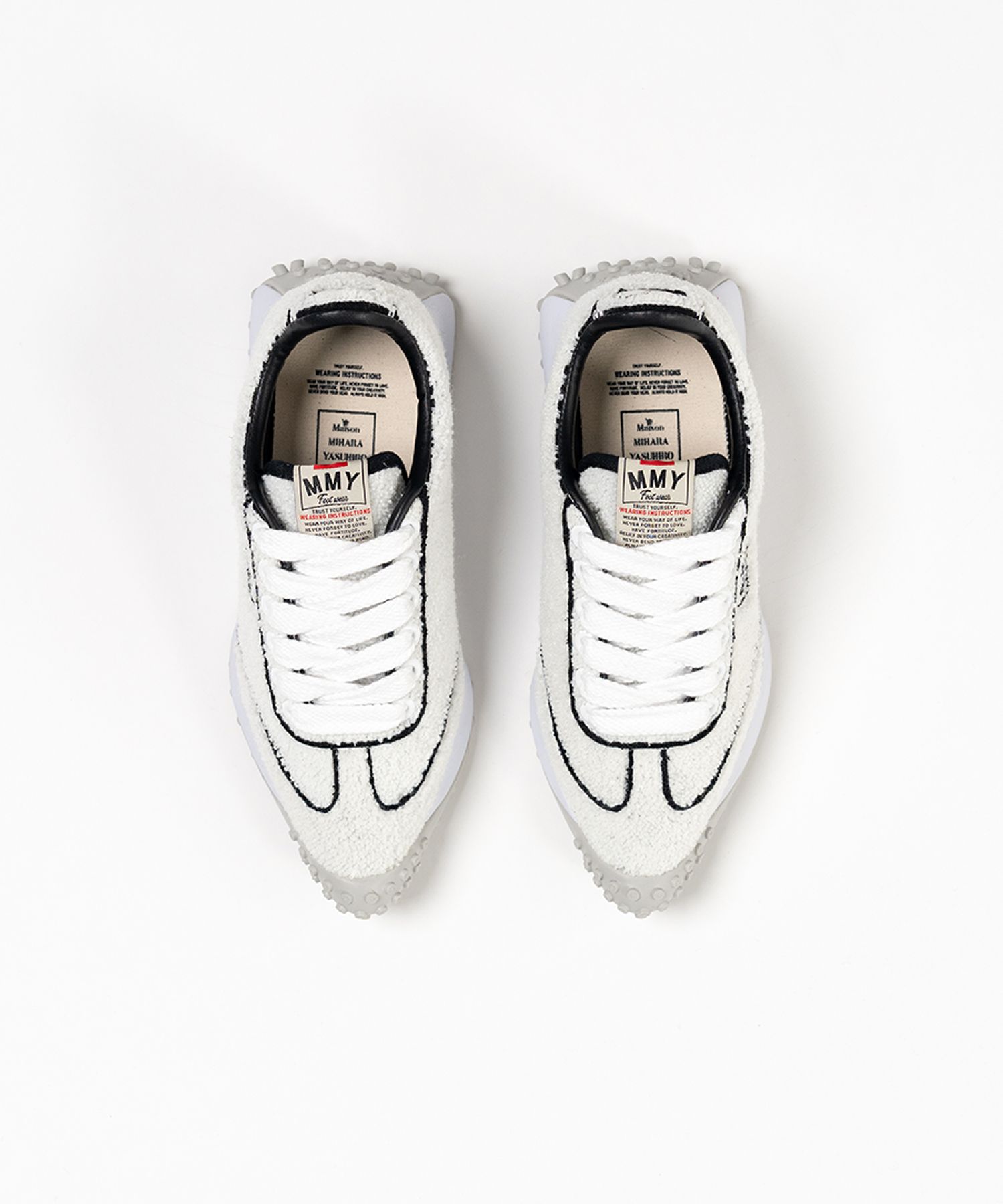 "DAPHNE" OG Sole Chenille Embroidey Canvas Low-top Sneaker