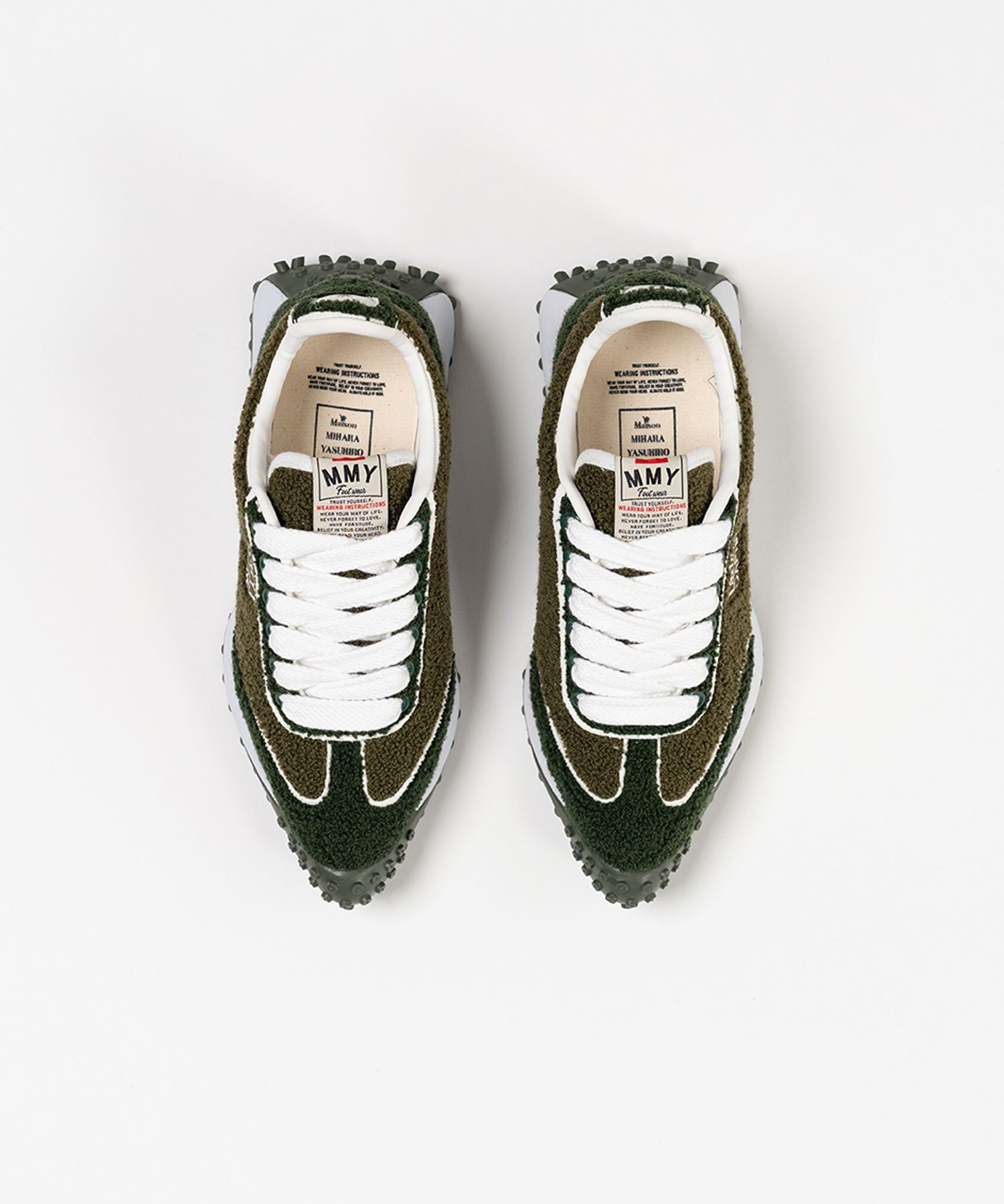 "DAPHNE" OG Sole Chenille Embroidey Canvas Low-top Sneaker