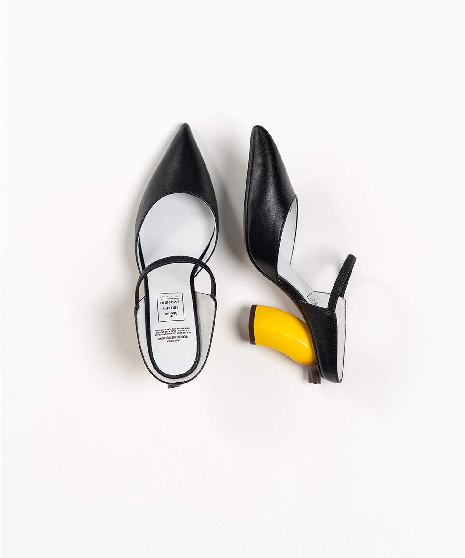 Banana Heel Mules