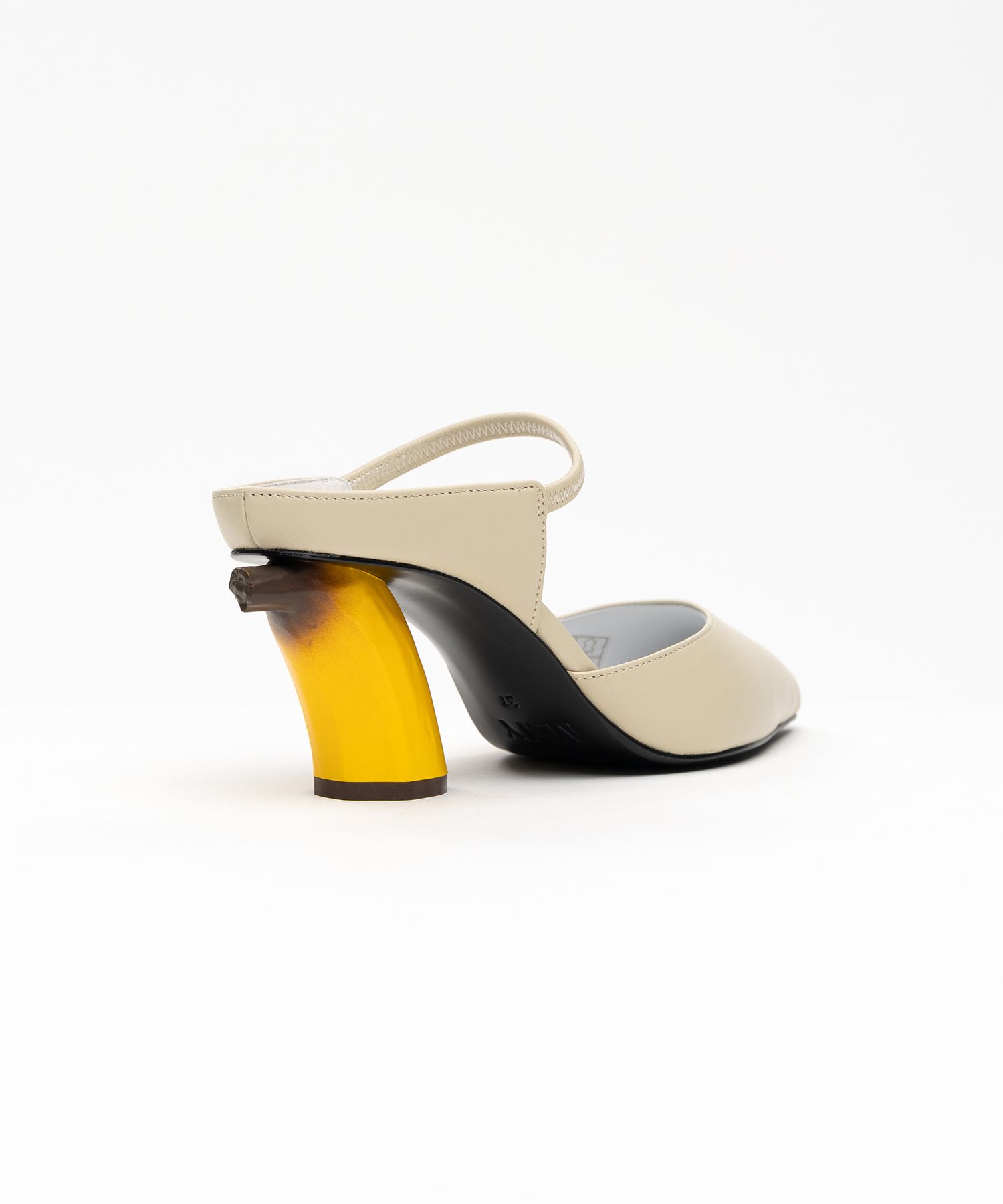 Banana Heel Mules