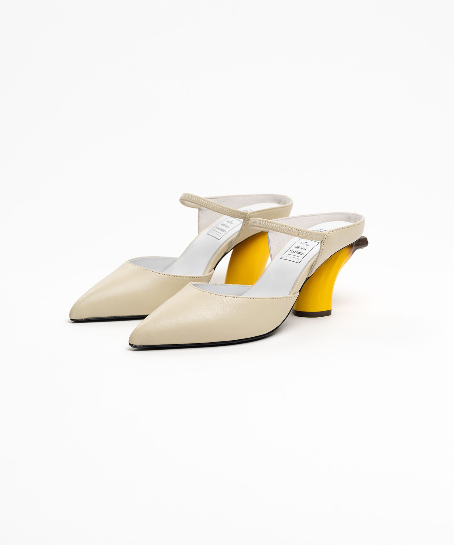Banana Heel Mules