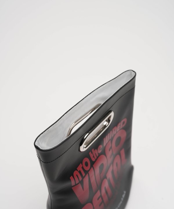 Shopping Bag Motif Pin Heel Boots