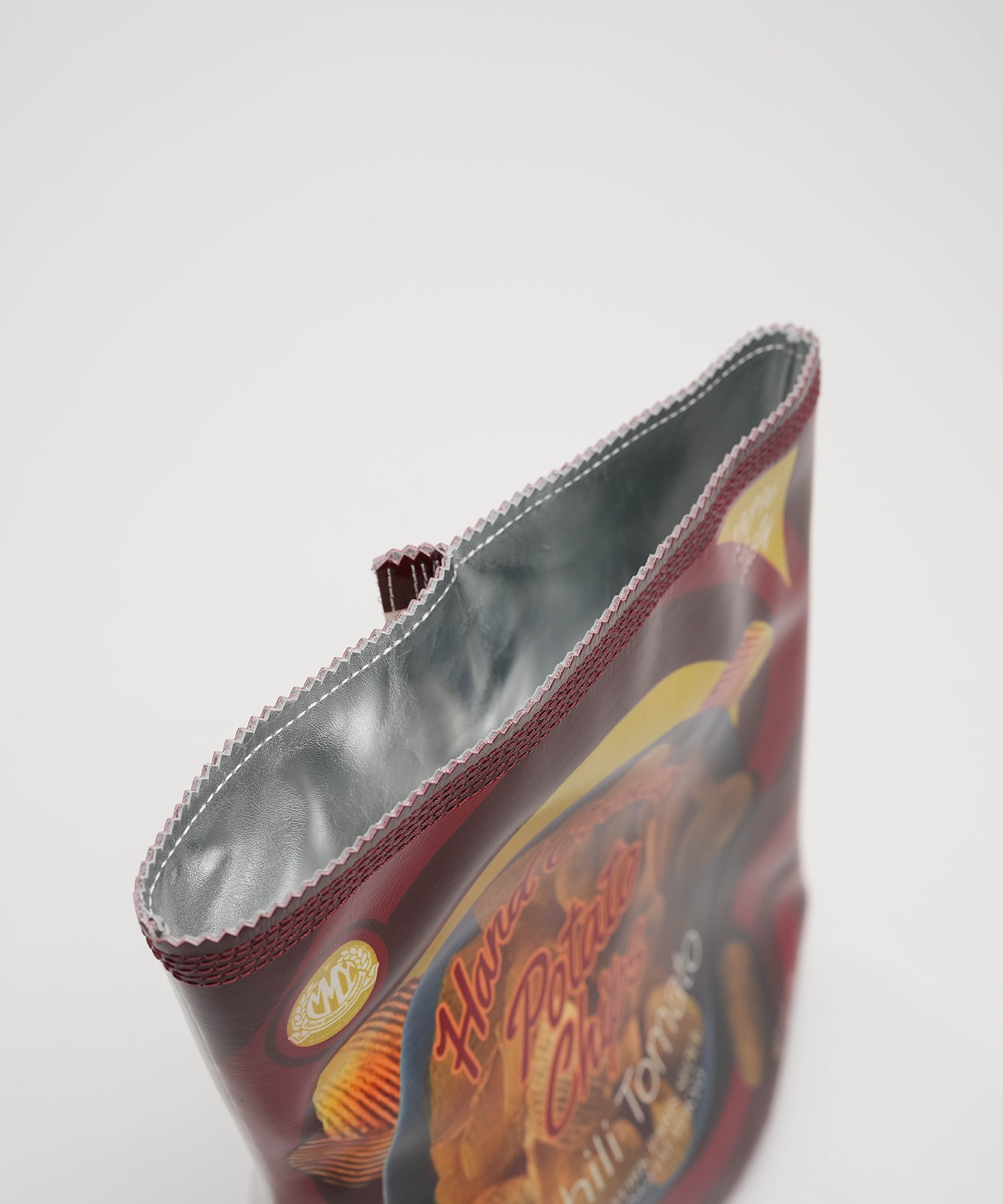 Potato Chips Package Detail Pin Heel Boots