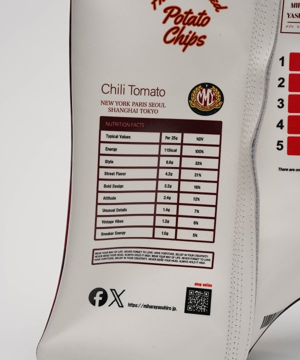 Potato Chips Package Detail Pin Heel Boots