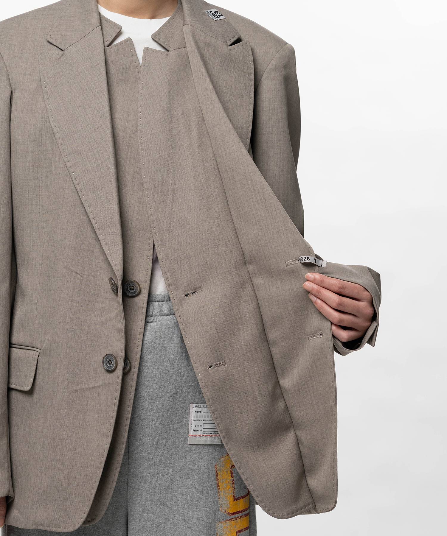 Front Layered Jacket