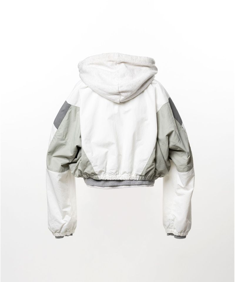 Triple Layered Nylon Zip-up Jacket