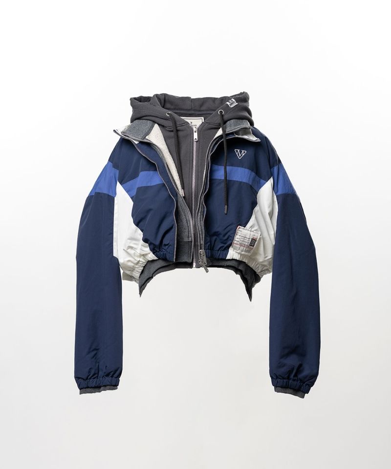 Triple Layered Nylon Zip-up Jacket