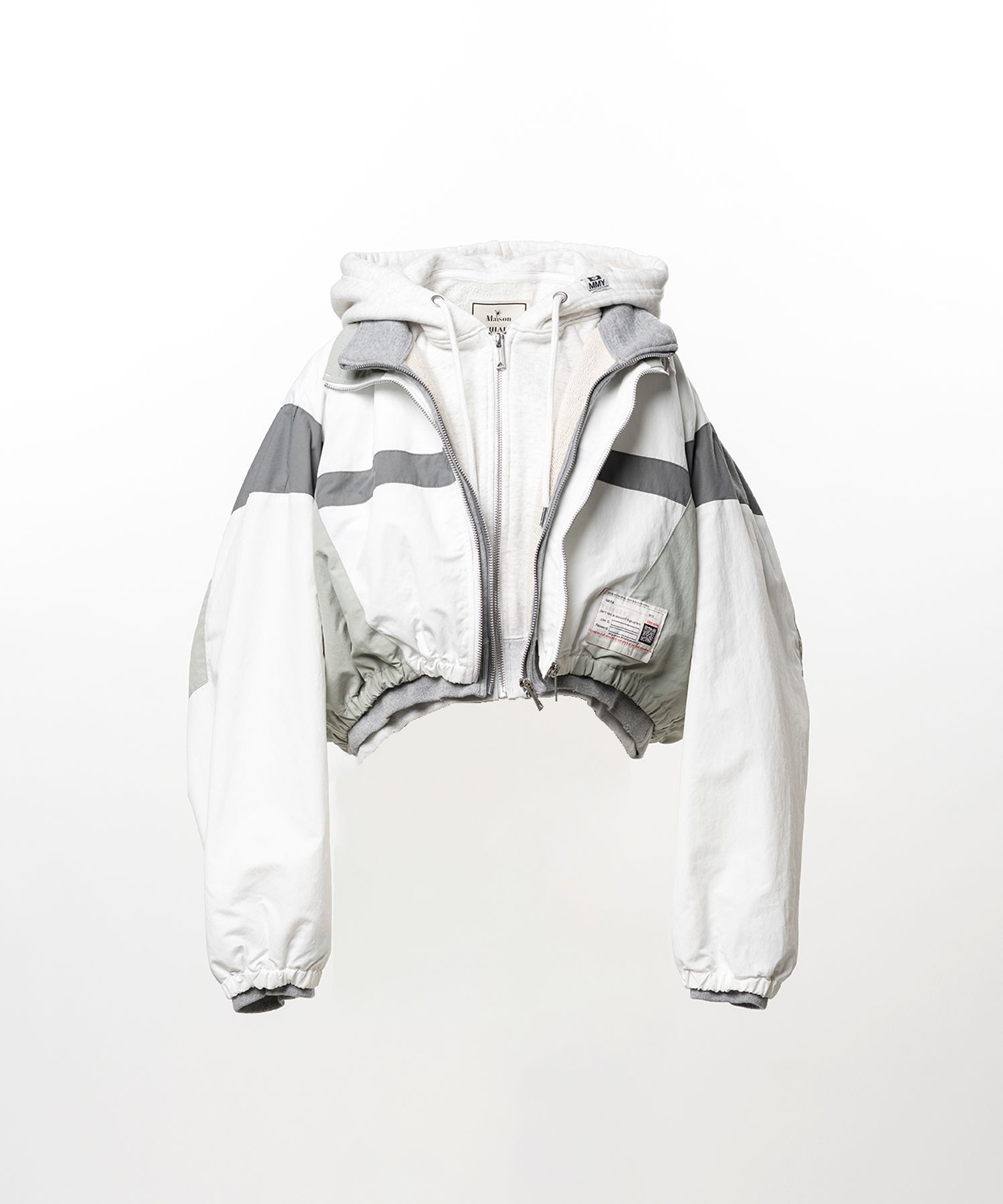 Triple Layered Nylon Zip-up Jacket