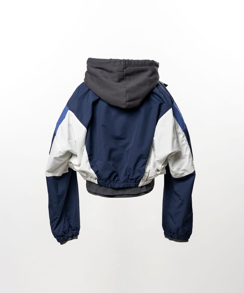 Triple Layered Nylon Zip-up Jacket