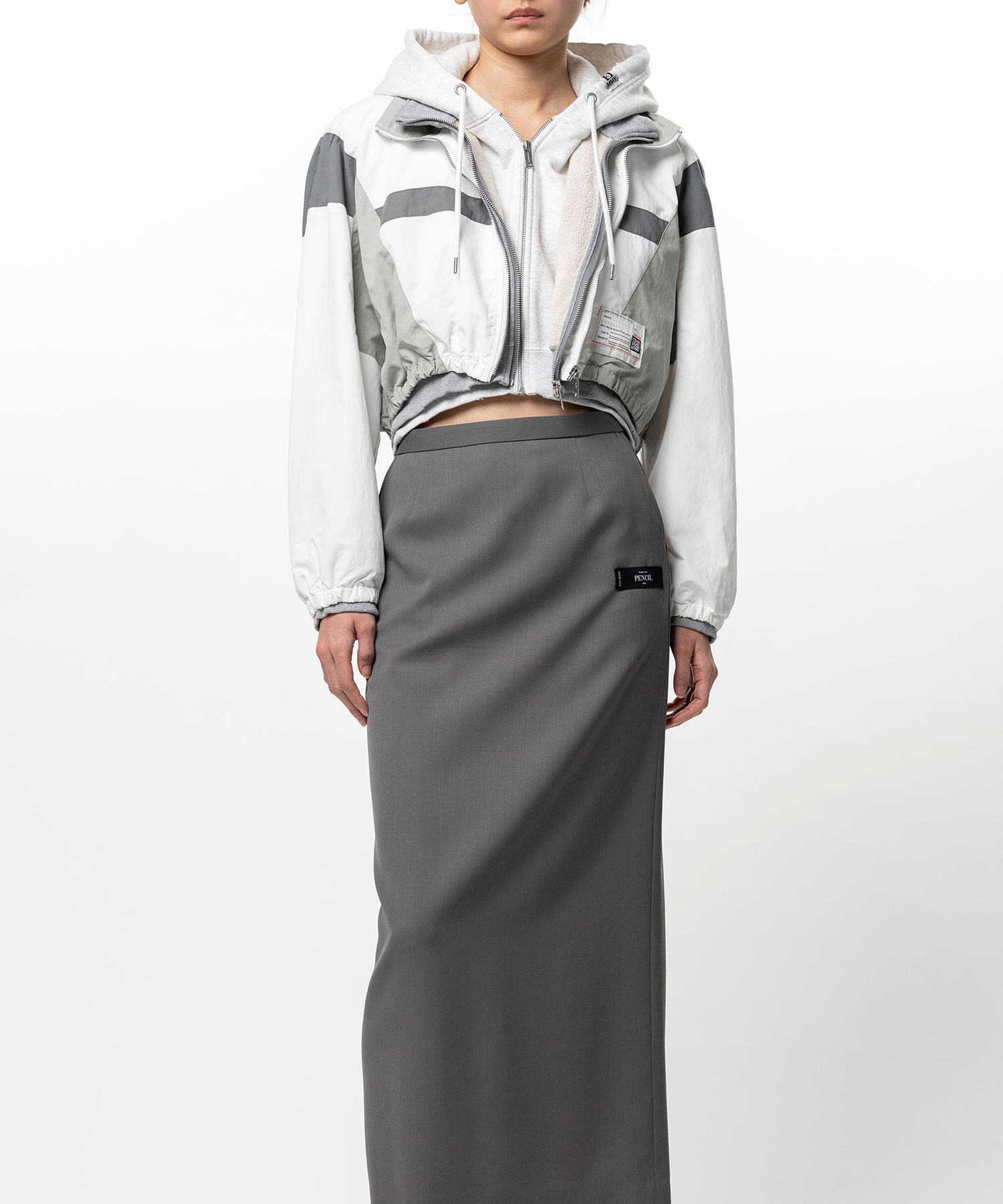 Triple Layered Nylon Zip-up Jacket