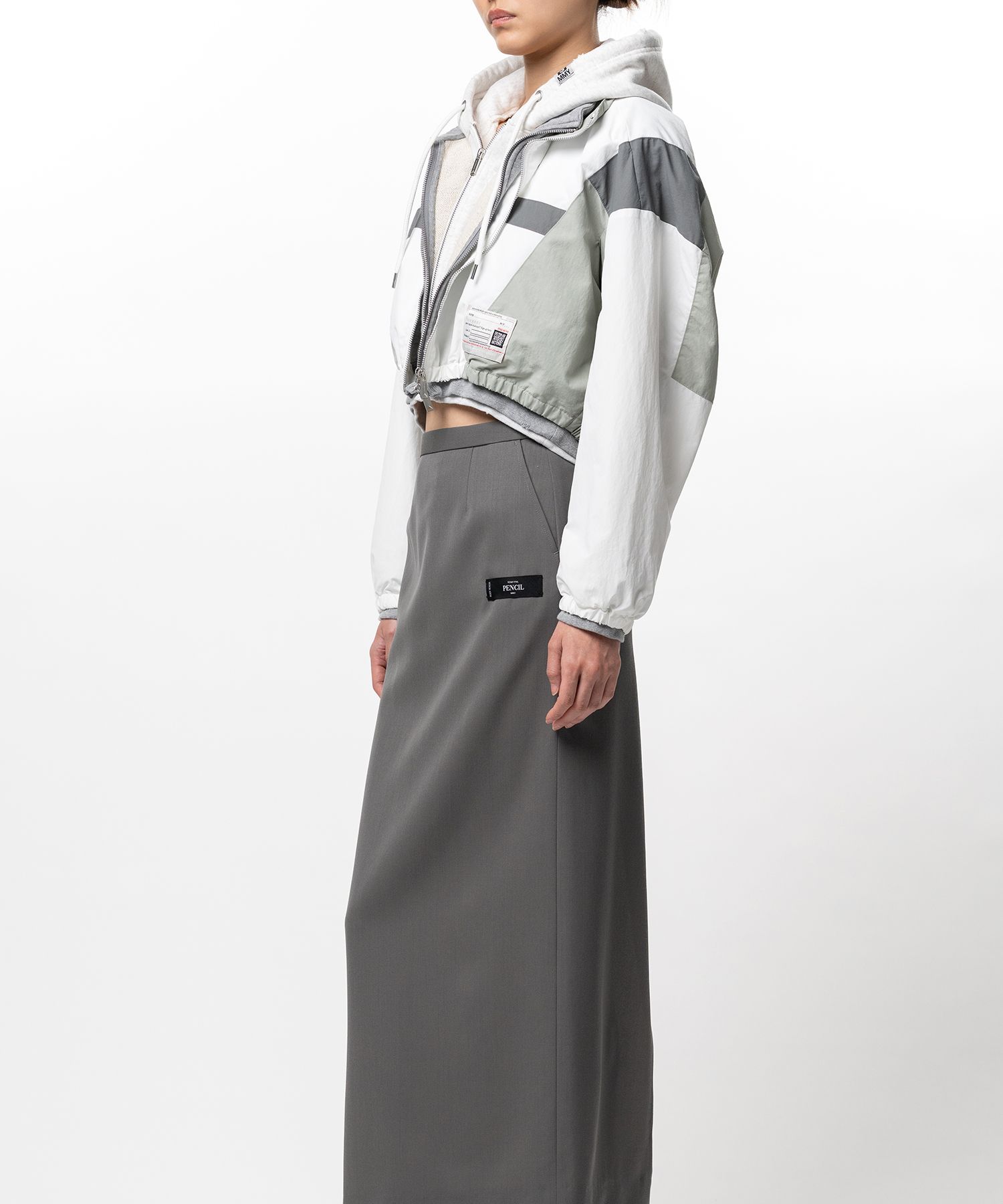 Triple Layered Nylon Zip-up Jacket