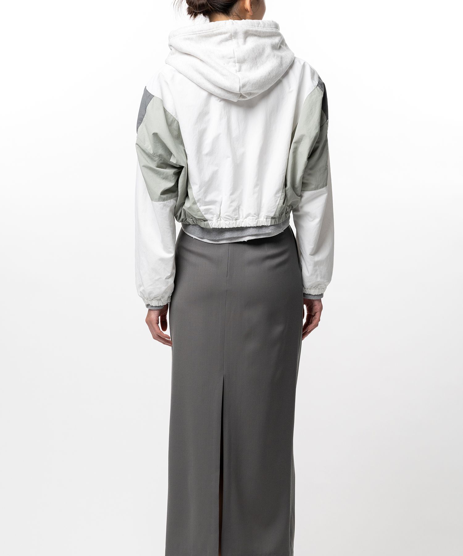 Triple Layered Nylon Zip-up Jacket