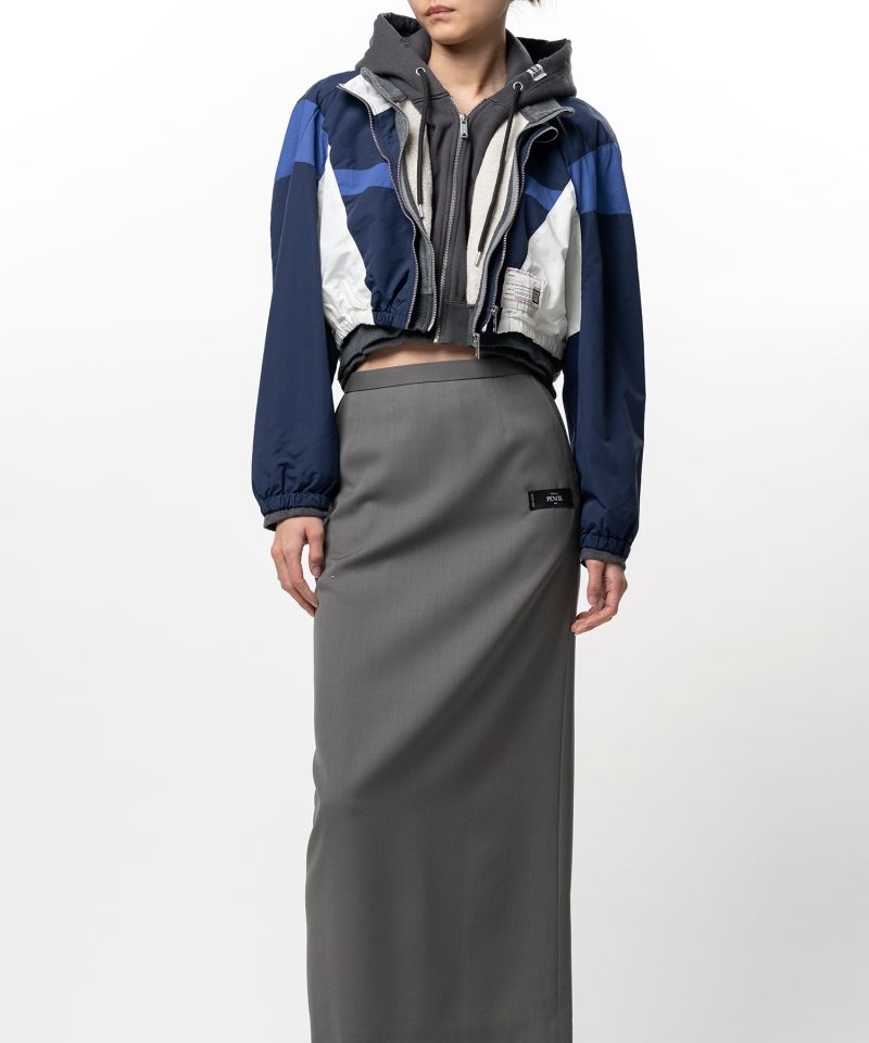 Triple Layered Nylon Zip-up Jacket