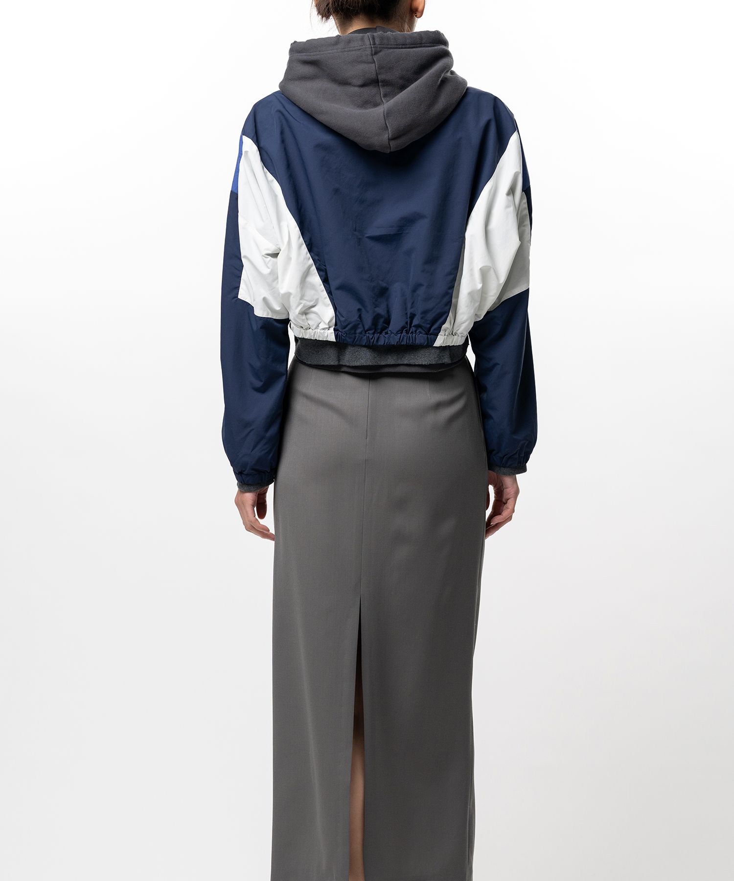 Triple Layered Nylon Zip-up Jacket