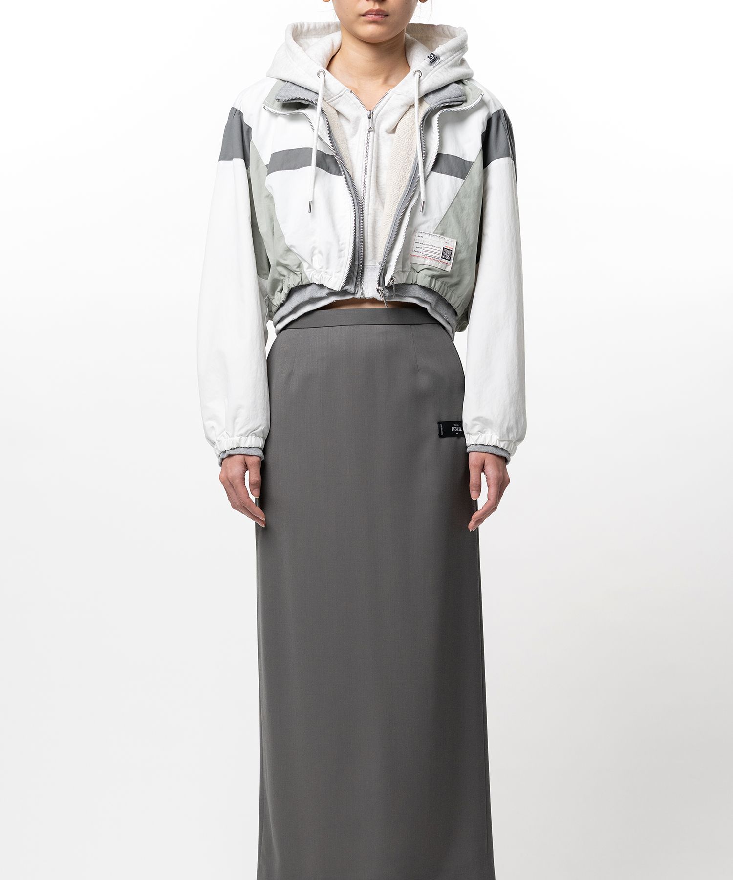 Triple Layered Nylon Zip-up Jacket