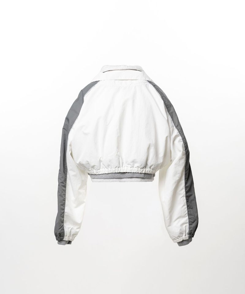 Triple Layered Nylon Half-zip Jacket