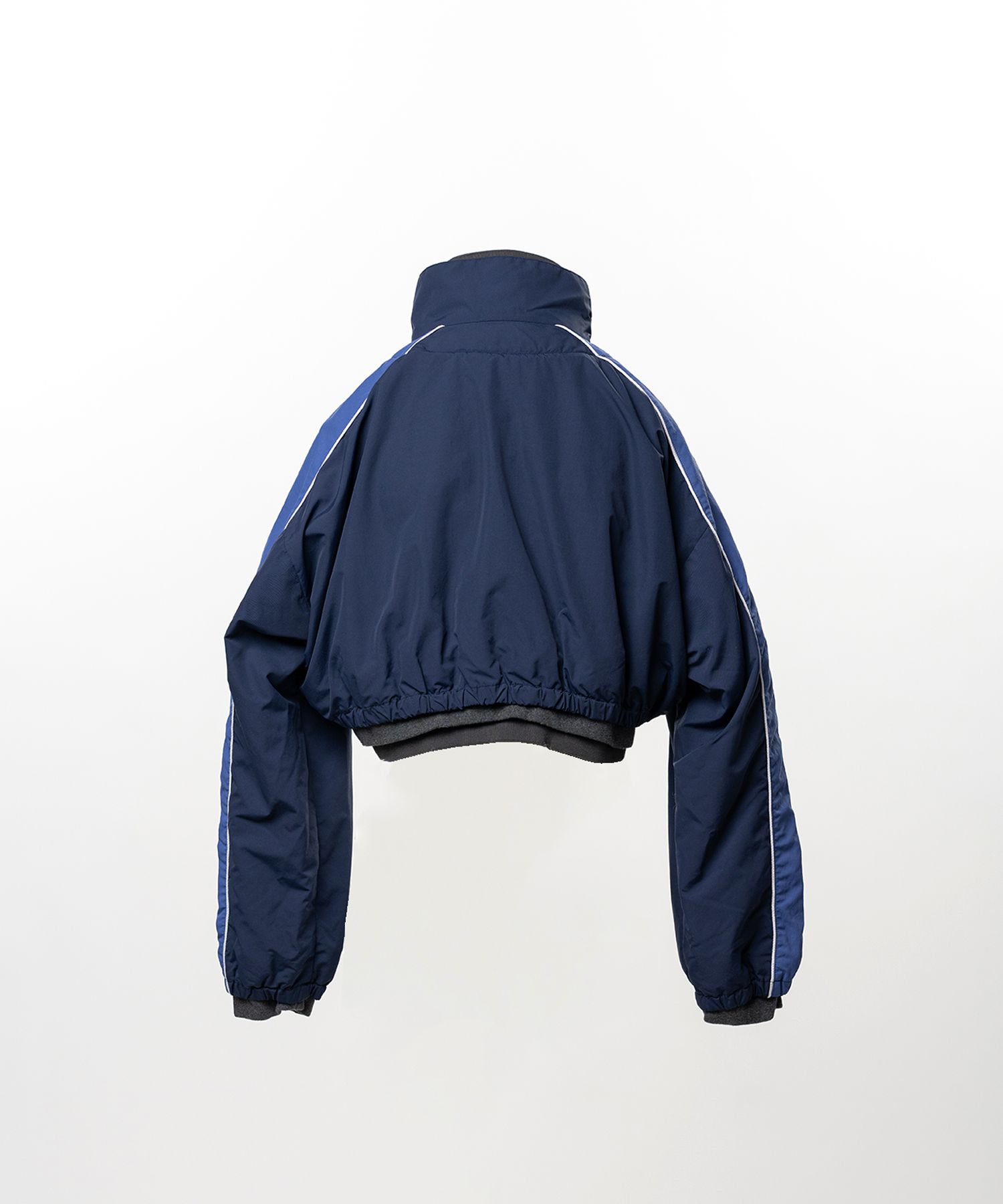 Triple Layered Nylon Half-zip Jacket