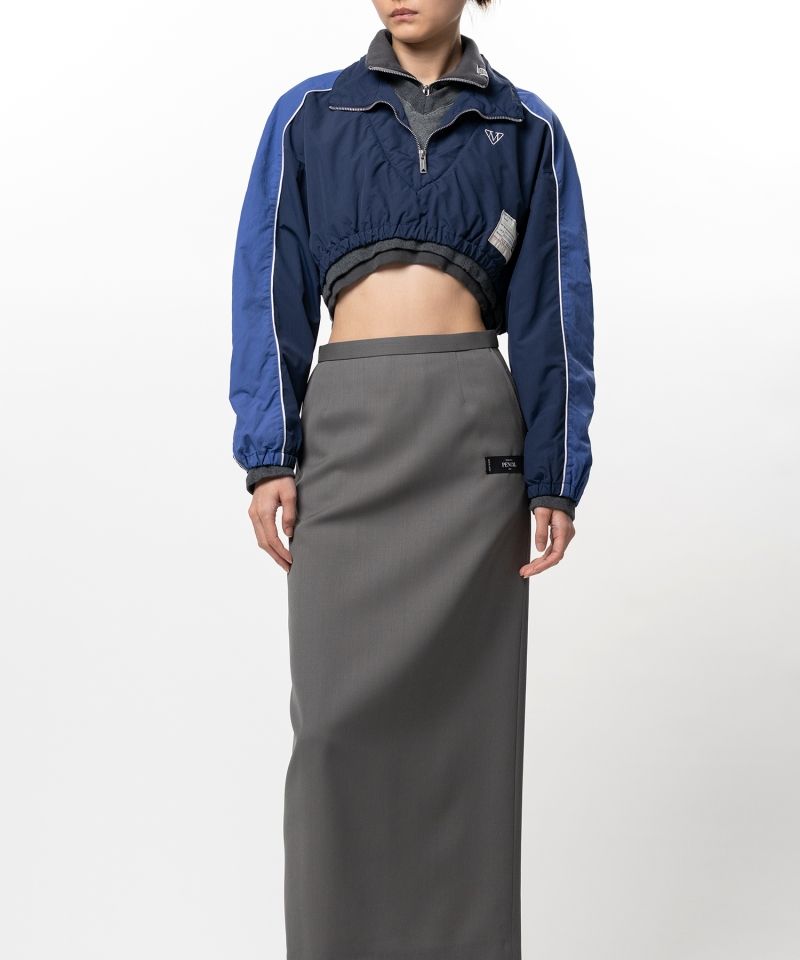 Triple Layered Nylon Half-zip Jacket