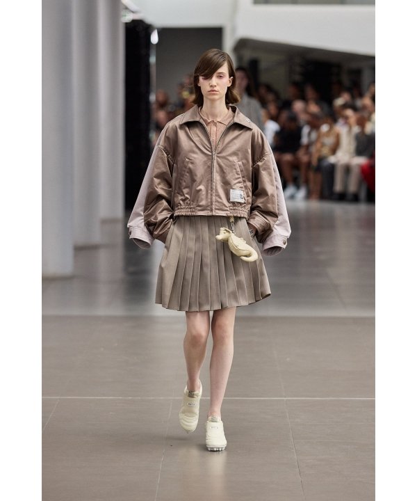 Front Back Combined Skirted Pants