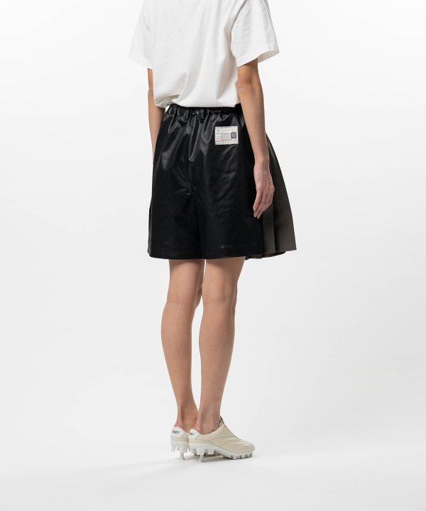 Front Back Combined Skirted Pants