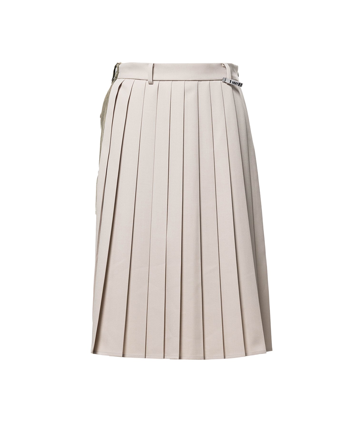 Front Back Combined Skirted Pants