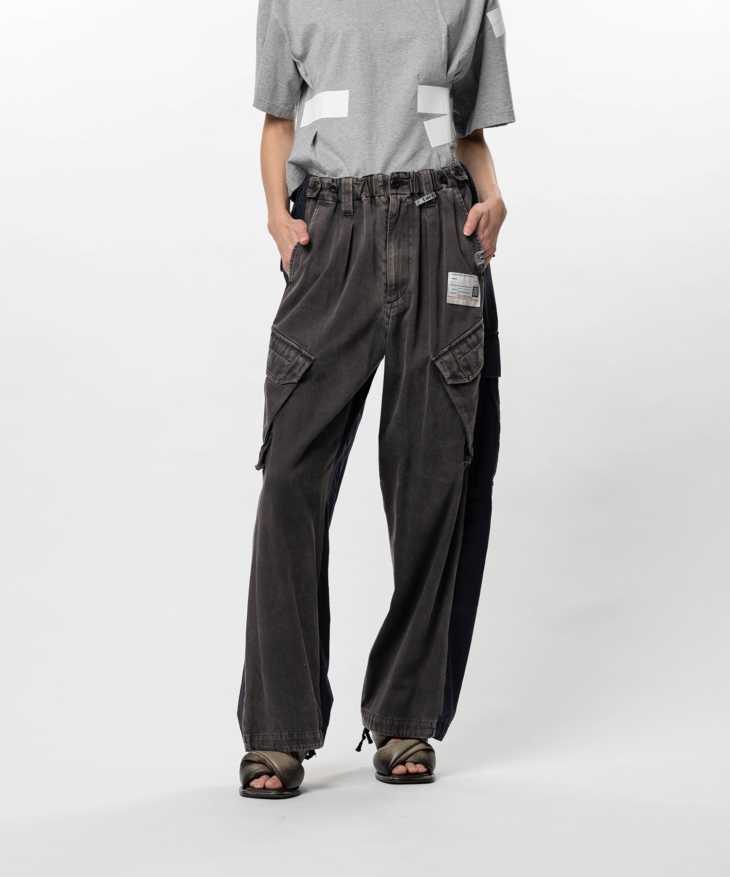 Front Back Combined Cargo Pants