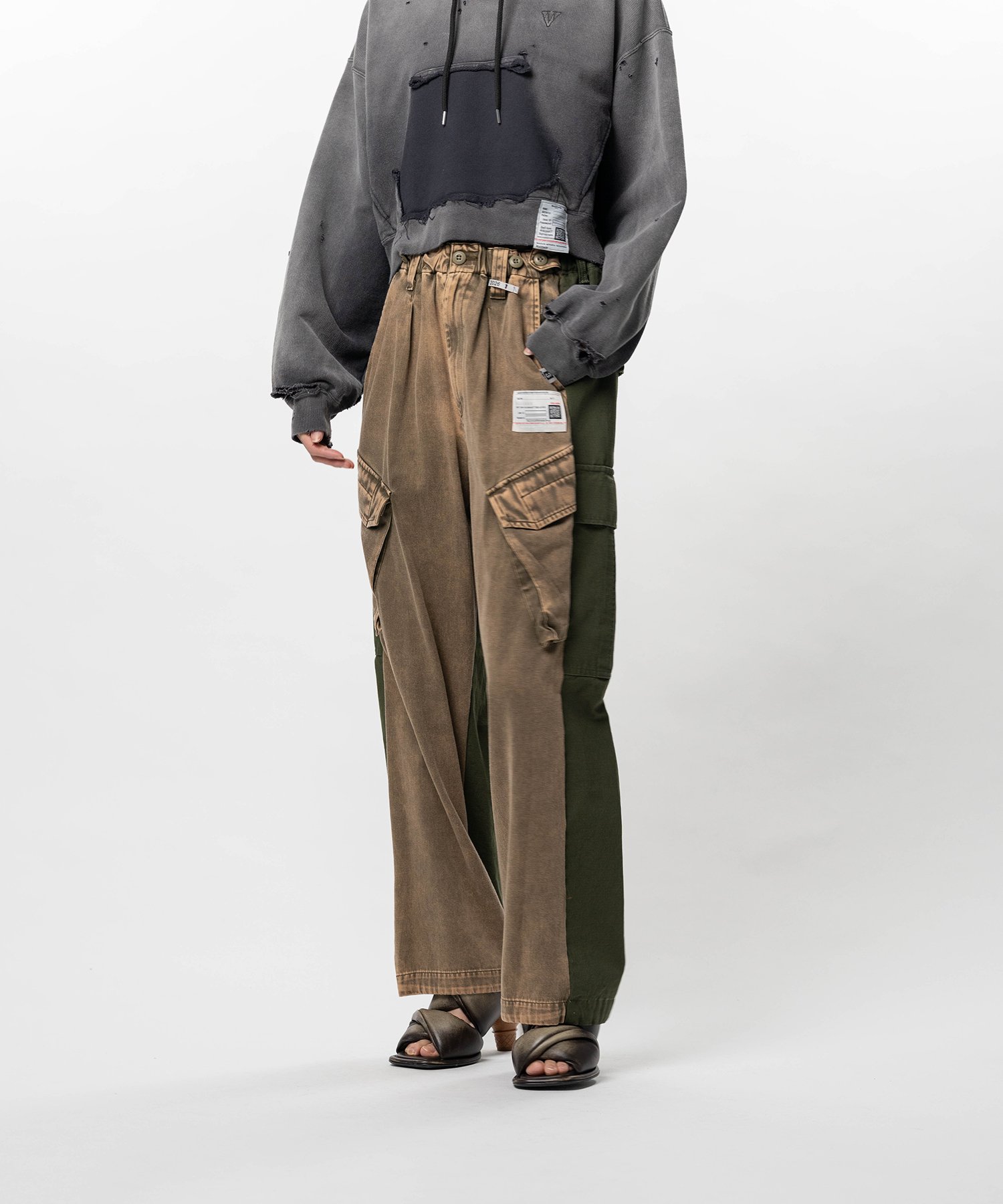 Front Back Combined Cargo Pants