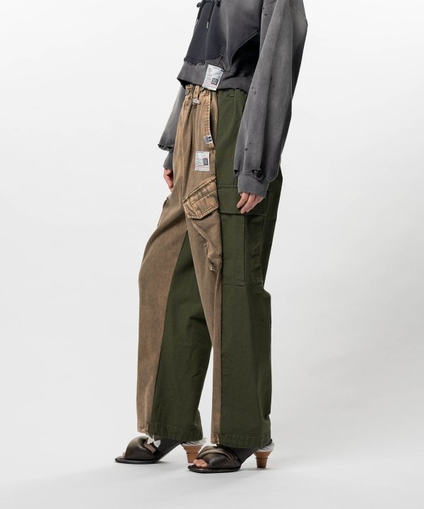 Front Back Combined Cargo Pants