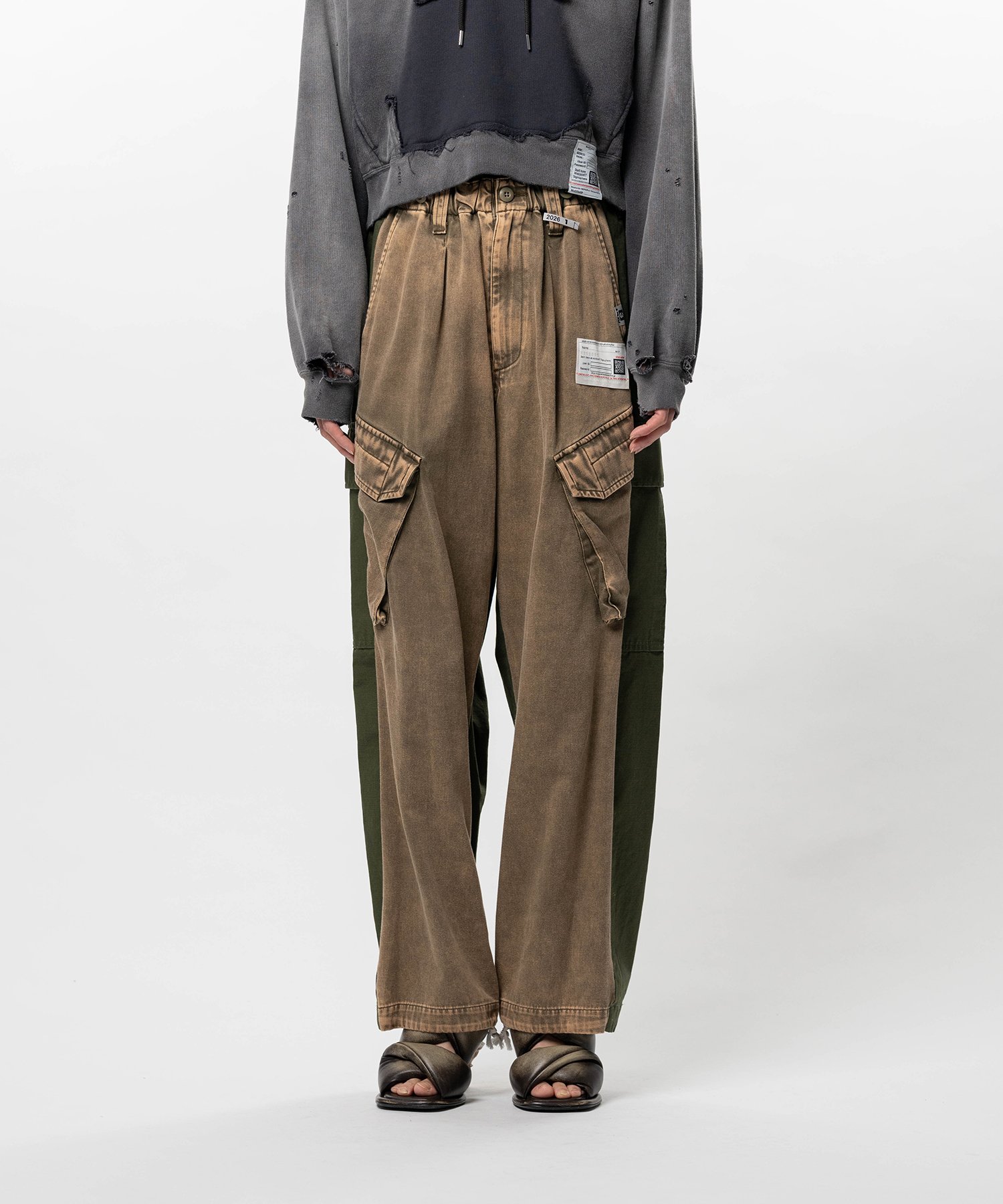 Front Back Combined Cargo Pants