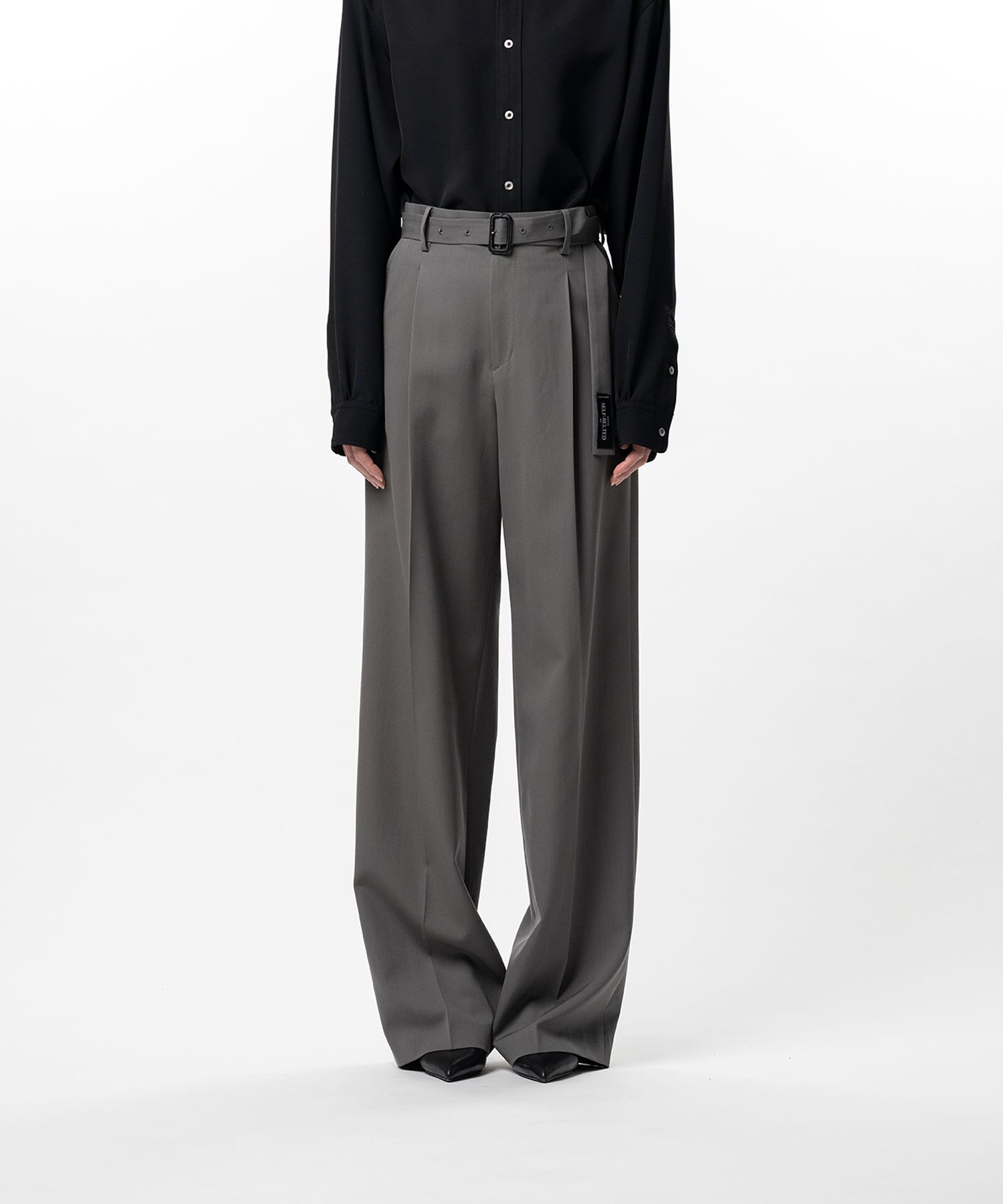 Basic Belted Pants