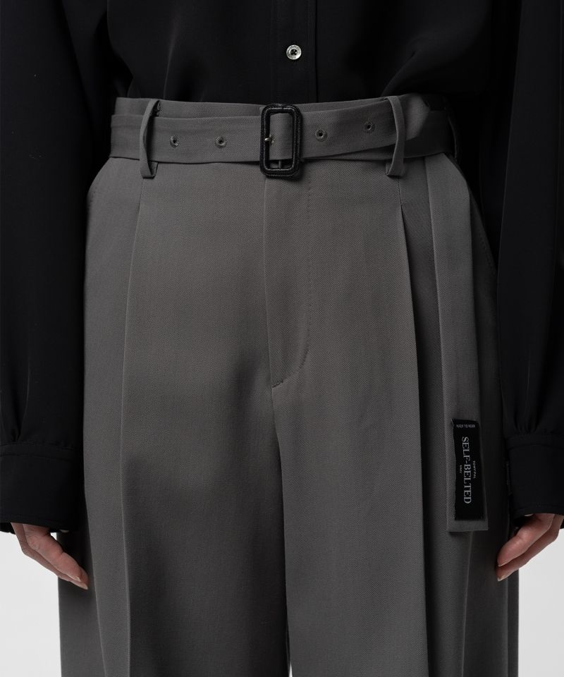 Basic Belted Pants