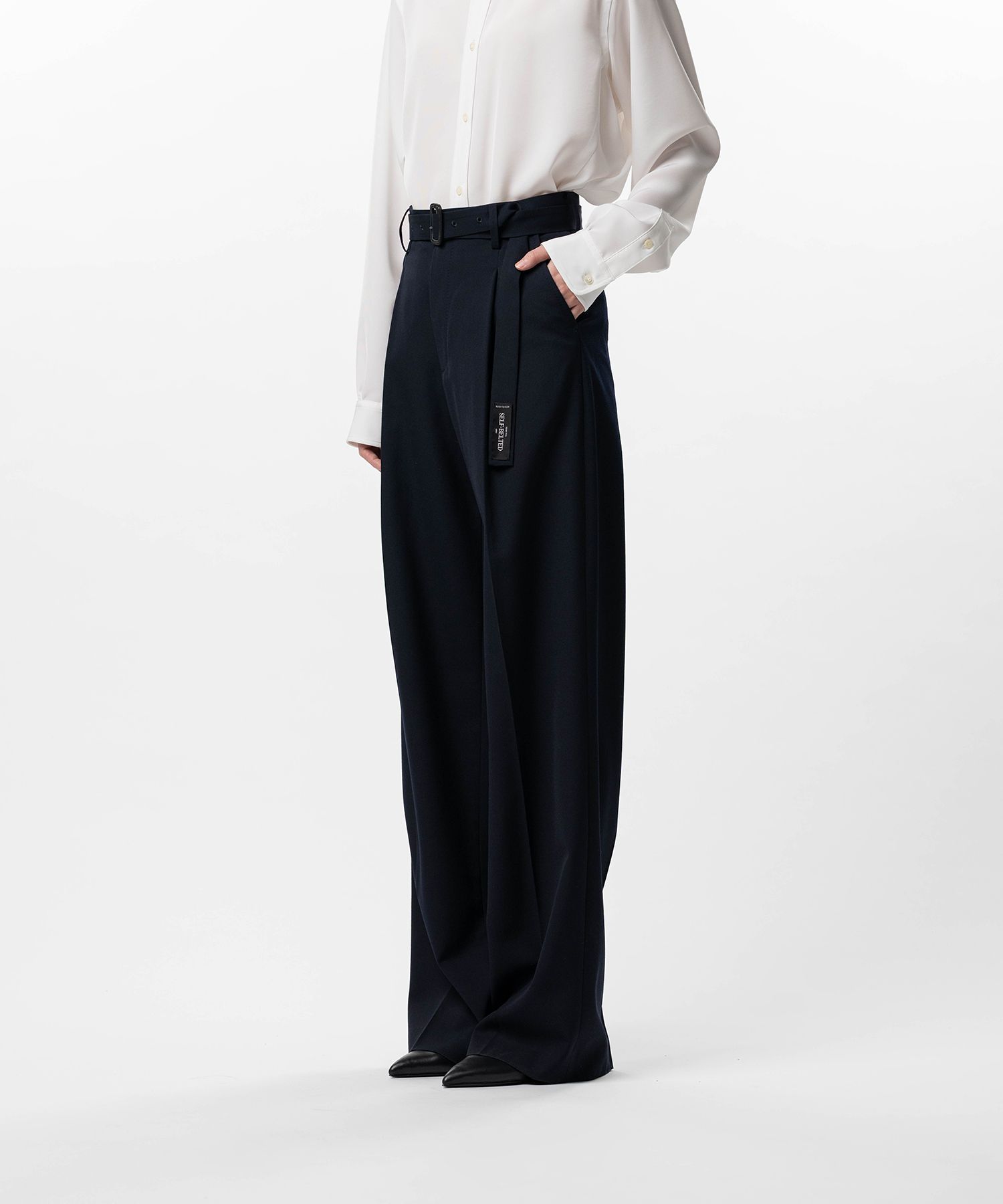 Basic Belted Pants