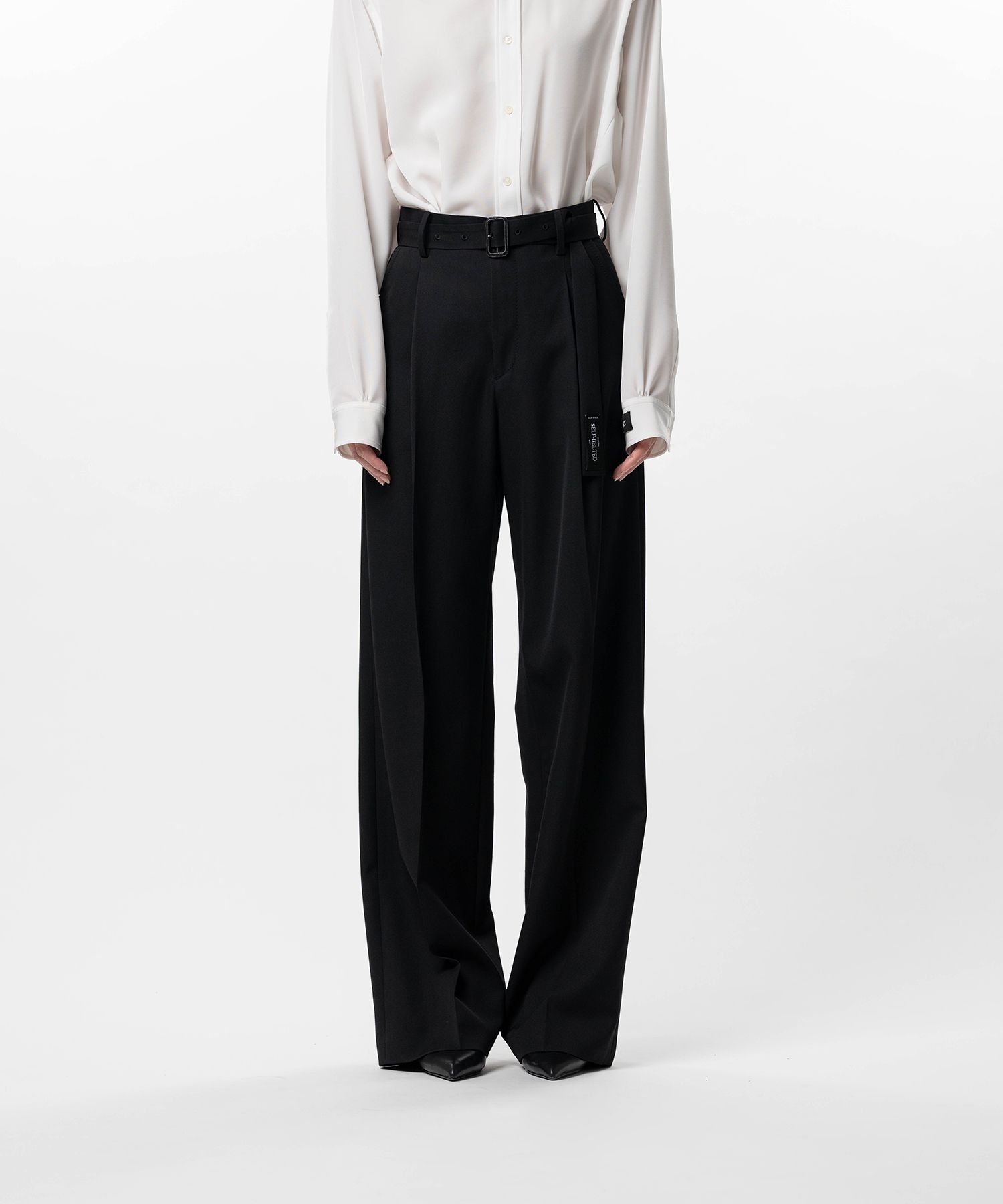 Basic Belted Pants