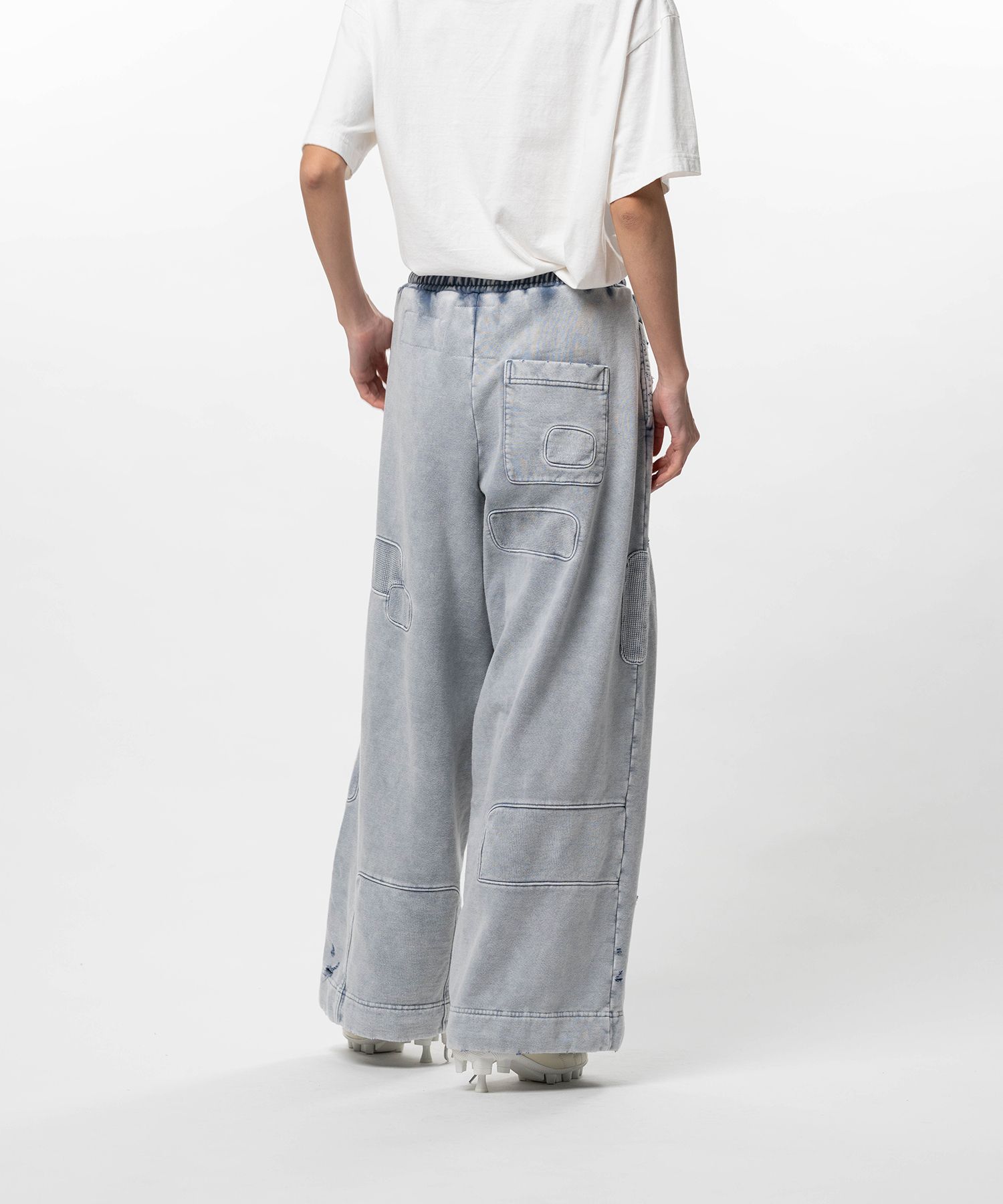 Bleached Repair Sweat Pants