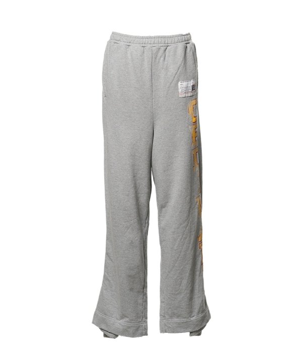 College Print Sweat Pants