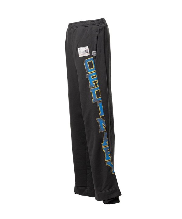 College Print Sweat Pants
