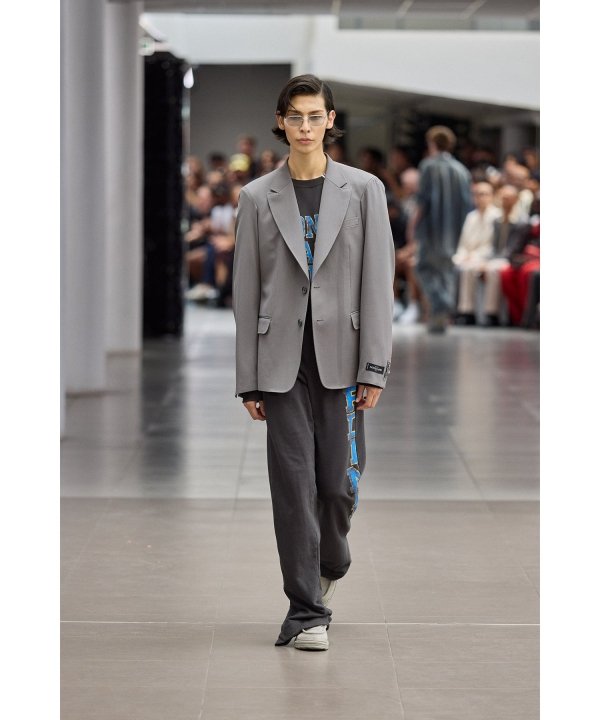 College Print Sweat Pants