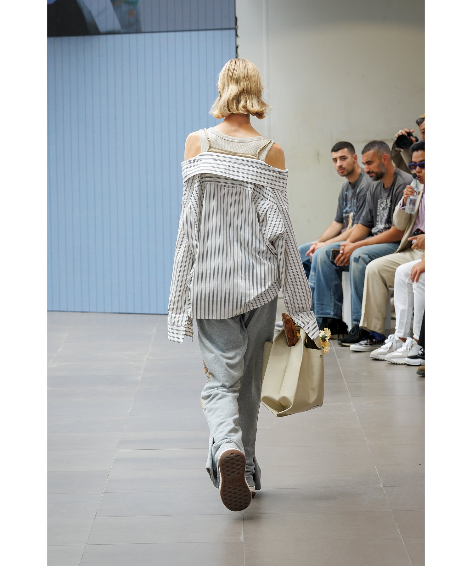 College Print Sweat Pants