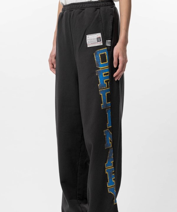 College Print Sweat Pants