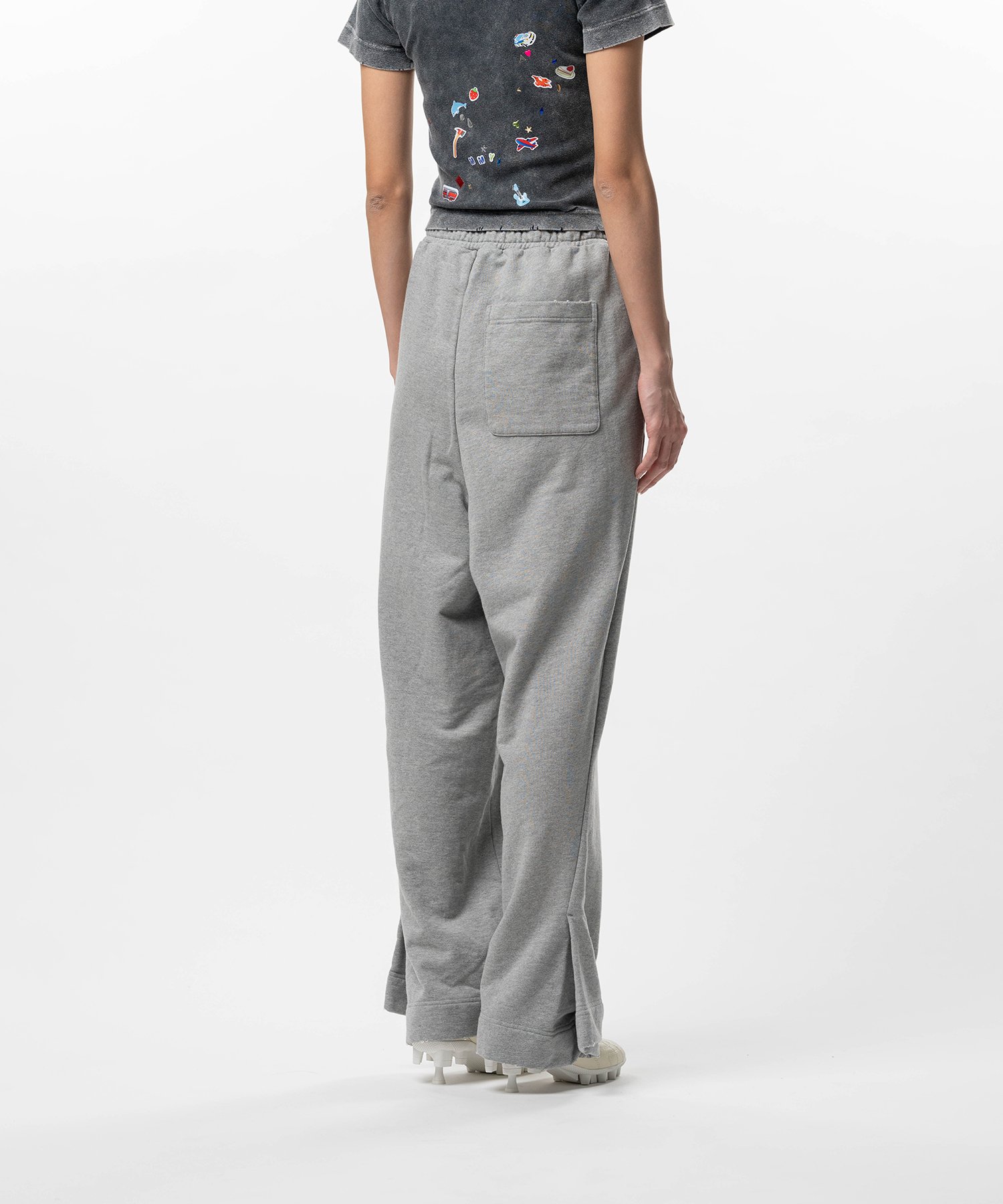 College Print Sweat Pants